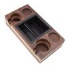 Coffee Knock Box Home Wood Splicing Coffee Filter Tamper Holder Coffee Knock Slag Storage Box Type