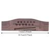 Ponte Acustico in Palissandro Colore Legno Parti per Chitarra Chitarre Acustiche a 12 Corde