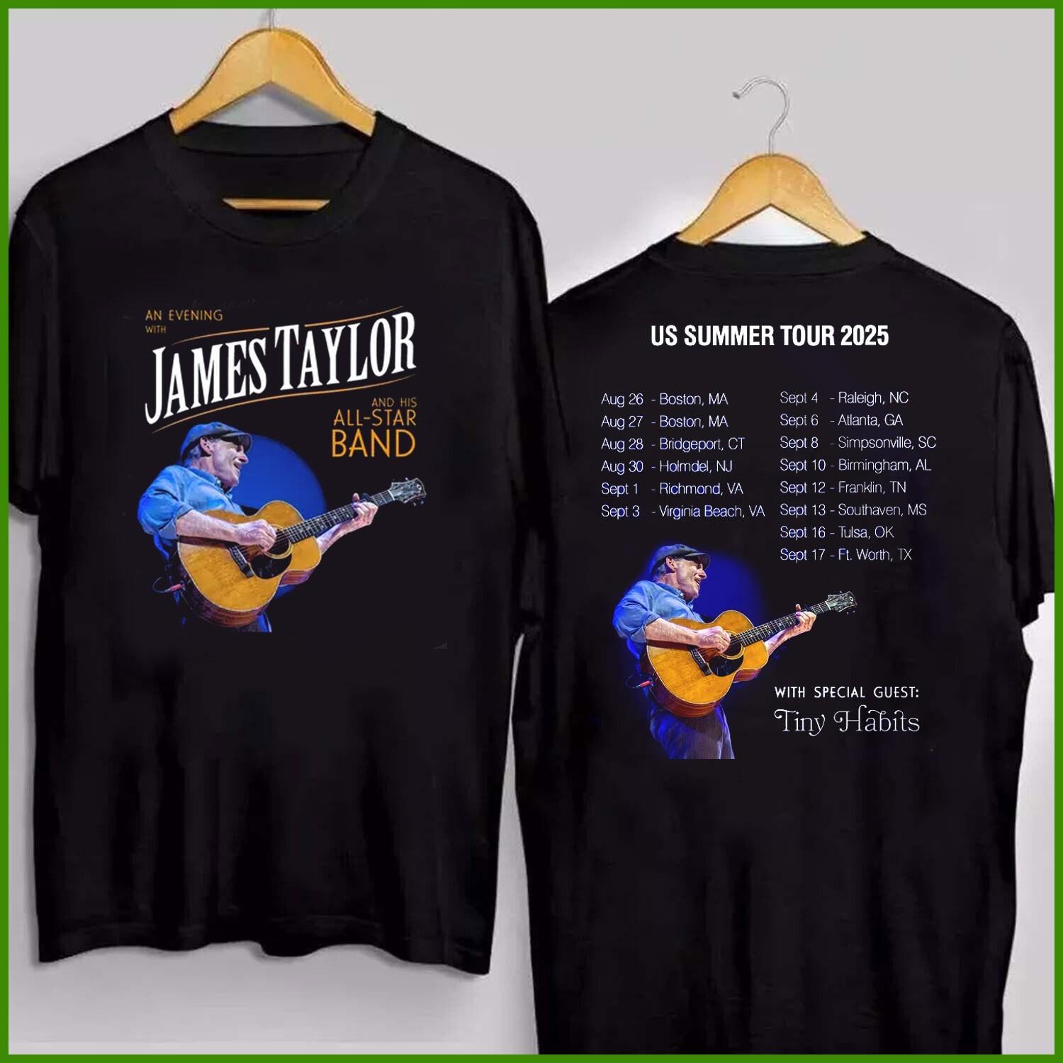 SALE James Taylor Summer Tour 2025 Shirt XL