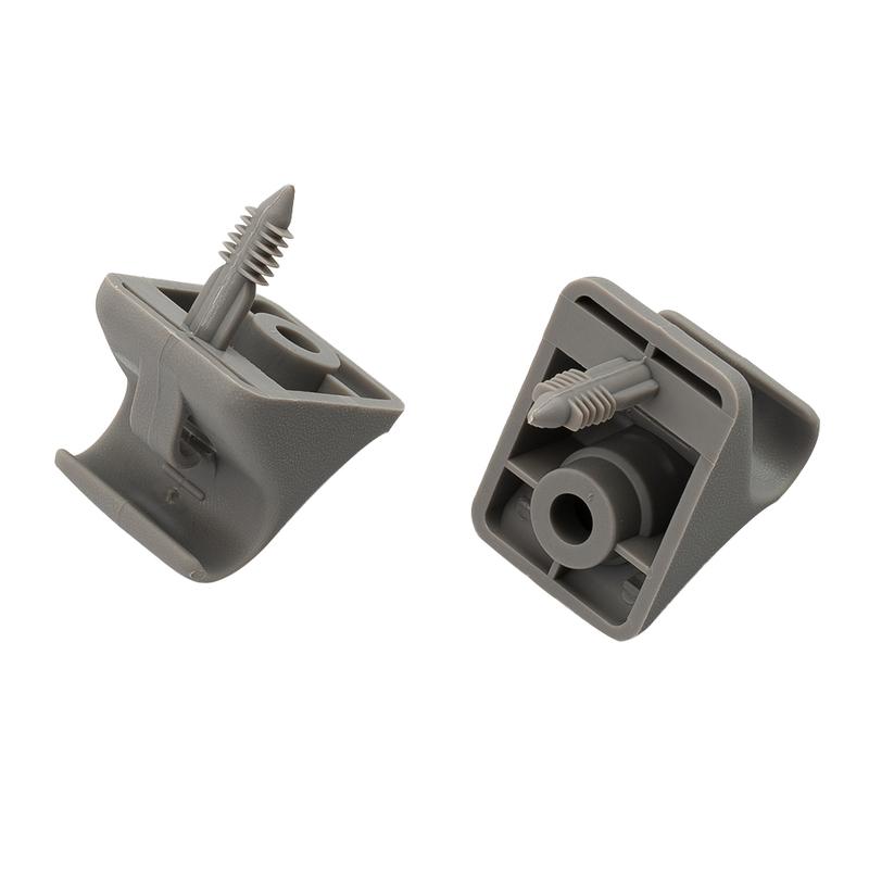 2Pcs Car Sun Visor Support Clip Retainer Bracket Hook Sunvisor Retainer Clips Retainer Bracket Hook For Hyundai Getz 2002-11