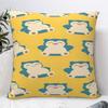 Pokemon Snorlax Pillow Case Cushion Cover Square Graphic Pillow Cover Vintage Pillowcases For Wedding Party Home Decor