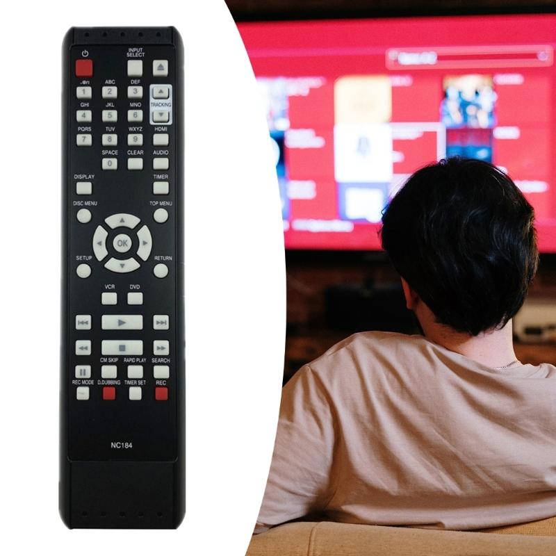 Replacement Ergonomic Remote for Recorder FWZV475E FWZV475F Plastic Construction Controller Recorder Accessories
