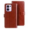 For Oppo Reno13 F 5G Stand Case Crazy Horse Texture Leather Phone Cover