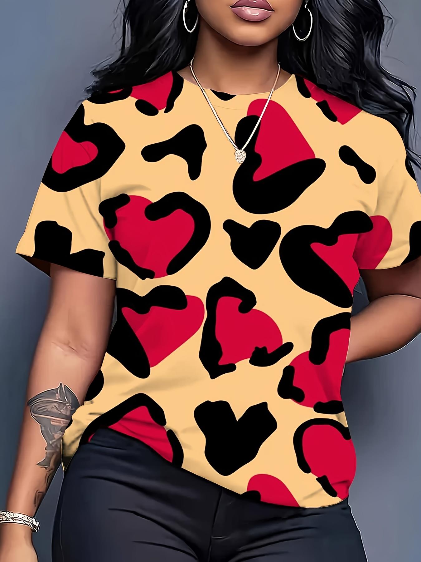 

Unique Print Colorful Compass T-Shirt Women s Adventure Themed Top Plus Size Travel XXS