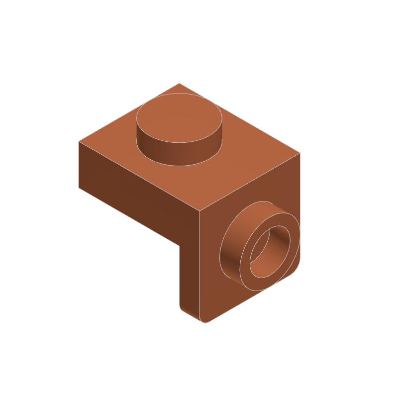 10PCS 36841 Front Side 2Holes Bracket 1 x 1 1 x 1 Block My Own Creation Fitting Including Brick DO-IT-YOURSELF Children s Playthings 36841 50