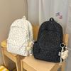 Schoolbag Schoolbag Girl Cute Fresh Printing Backpack Junior High School College Student Schoolbag Dopamine High Value Backpack