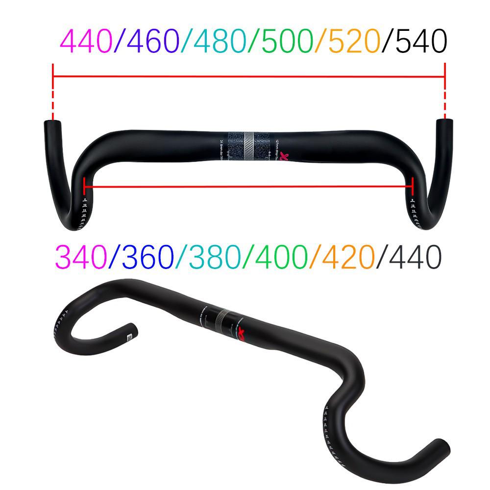 

Руль Drop Handlebars из углеродного волокна Gauche, изгиб 25°, внутренняя прокладка тросов для шоссейных велосипедов Model D: 400*500mm