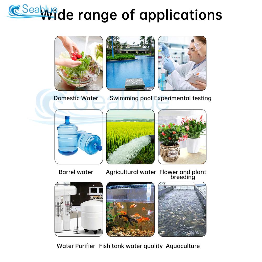 High Accuracy 3 in 1 TDS/EC/TEMP Meter Digital Drinking 0-9990ppm Water Quality Tester For Aquarium Hydroponics