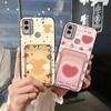 Vollständige Umhüllung Staubdichte Handyhülle für Nokia C22 Silikon Schmutzabweisend Niedlich Cartoon Kartenhülle Abdeckung TPU Kartenfach