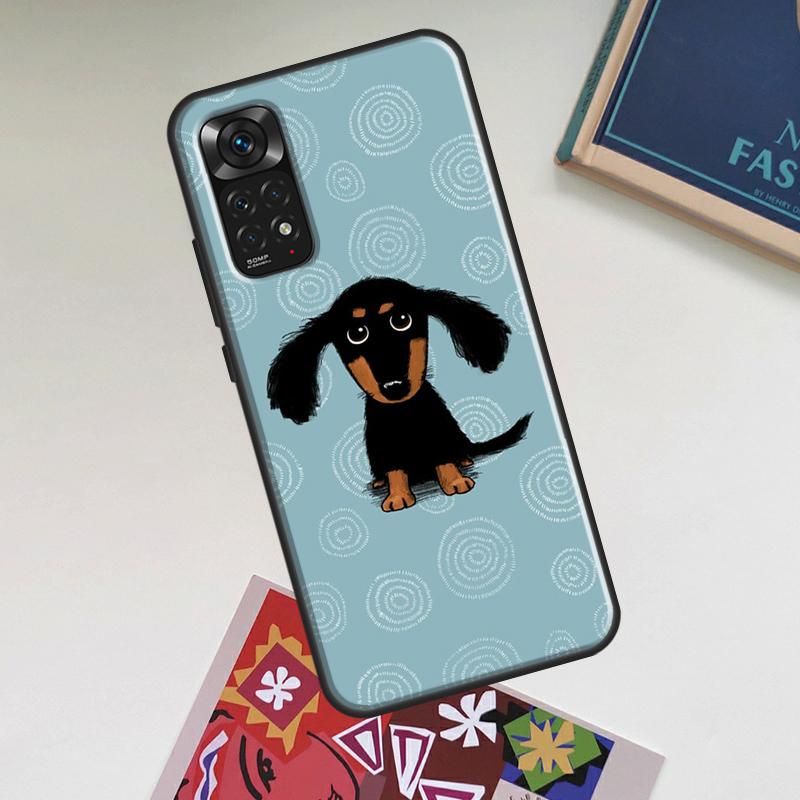 Dachshund Dog Case For Xiaomi Redmi Note 12 Pro Plus 8 9 10 11 Pro 8T 9S 10S 11S 12S 9C 10A 10C 12C Cover