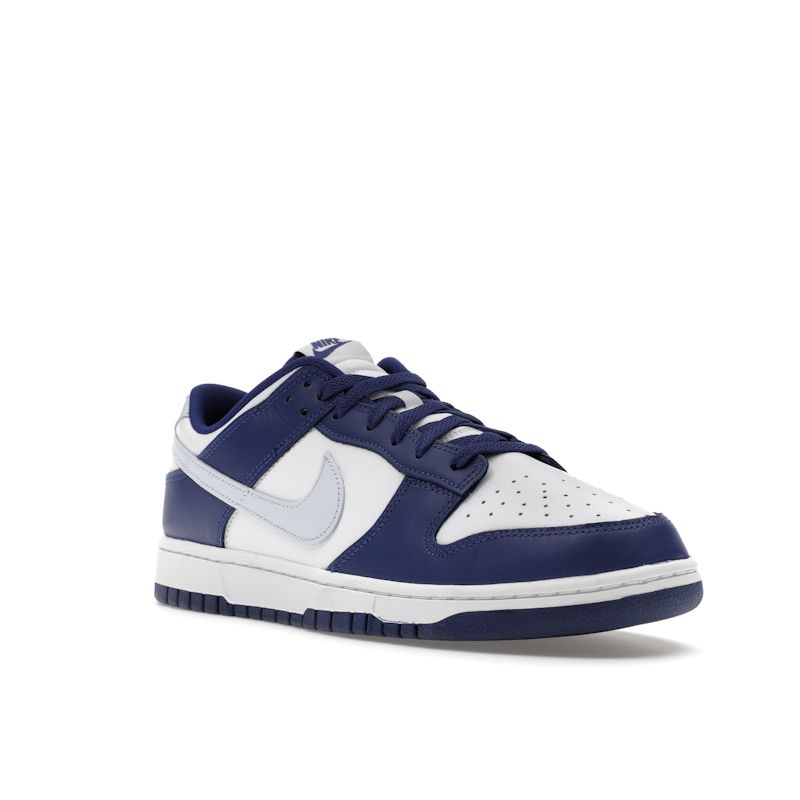 Nike Zapatillas para Hombre Dunk Low Deep Royal Football Grey Azul Azul Profundo Blanco DV0833-401