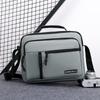 Men's Large Capacity Waterproof Shoulder Bag – Wear-Resistant Crossbody Messenger with Multi-Pockets for Business
