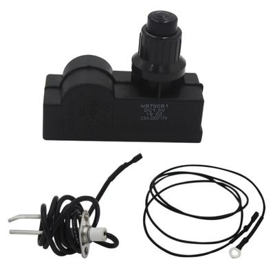 Igniters Replacement Set Igniter Set Grill Lighter Ignition Button Set Plastic Igniter Replacement Set for Safe Lighting