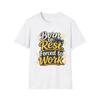 Born To Rest Forced To Work Shirt Funny Work Humor Tshirt Introvert Graphic Tee Burnout Meme Shirt Unisex