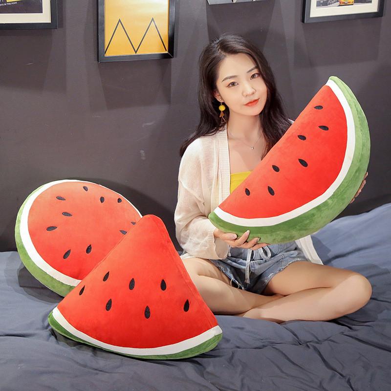 Plushie Watermelon Adorable Toy Cute Cartoon Doll Girls Sleep Present Birthday