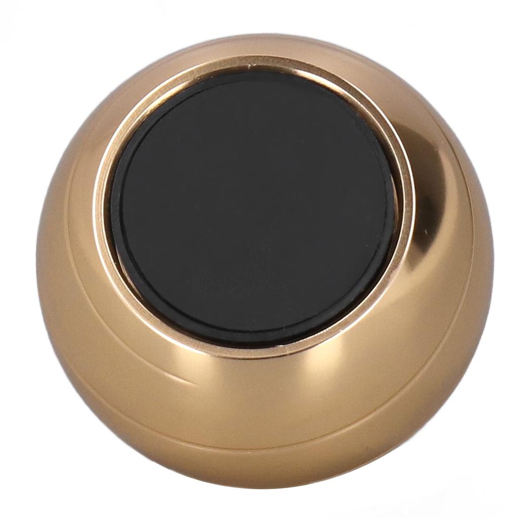 45mm Diameter Gyroscope Ball Alloy Rotating Anxiety Relief Fingertip Decompression Toy Luxury Gold Color