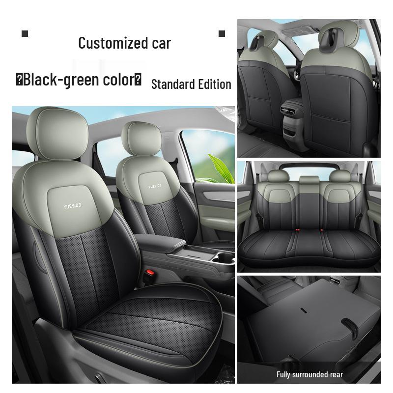 Bestune Yueyi 03 Full Leather Car Seat Cushion, All-Season, Universal Fit with Breathable Design
