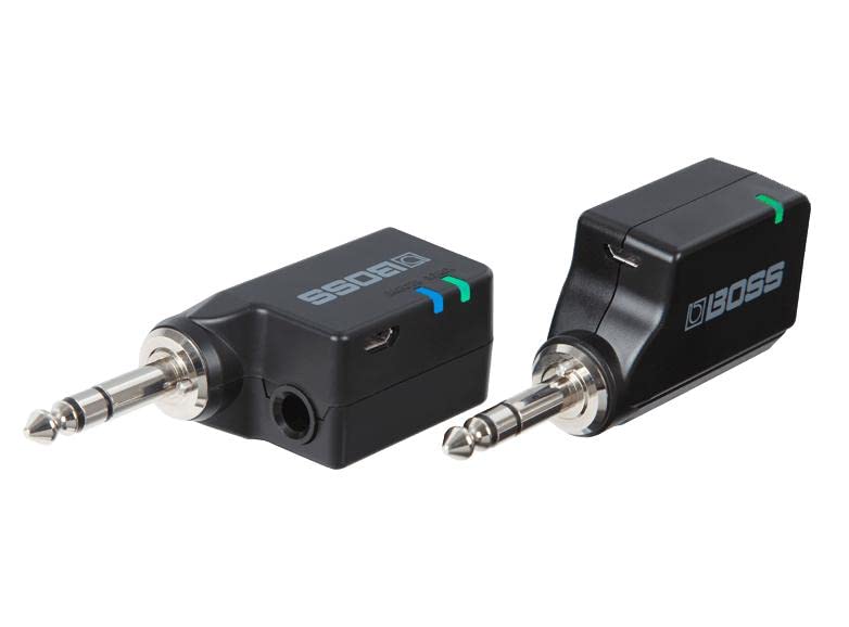 BOSS Guitar Wireless System with Cable Tone Automatically Establishes Optimal Wireless Up To 7 Hours of Playback Via USB for and Electronic