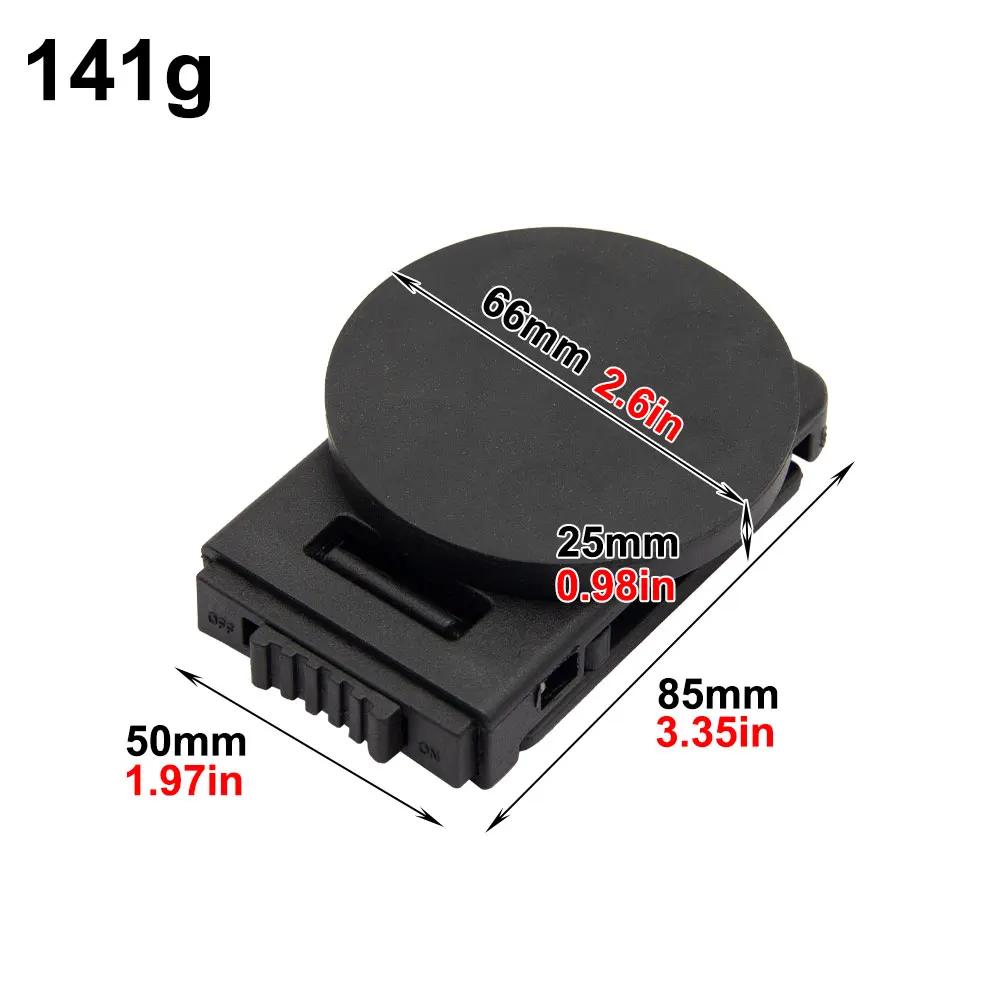 43/55/66mm Magnetic Suction Belt Clip Adjustable Screw Hardware Storage Portable Magnetic Suction Cup Clip Hand Tool Accessories