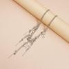 Star Drop Chain Necklace With Delicate Tassels Everyday Elegant Jewelry for Various Occasions