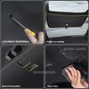 For Nissan X-Trail E-Power  2024 Car Trunk Door Anti Kick Pad Cargo Liner Tailgate Anti-Scratch Protector Mat Accessories