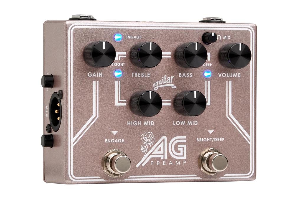 aguilar Bass Box AG PREAMP Breast Cancer Awareness Edition Limited Color Preamp/Direct
