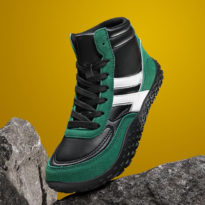 New Winter Booties Outdoor Waterproof Barefoot Boots For Men Ankle Boots Minimalist Barefoot Non-Slip Casual Sneakers Big Size