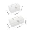 Mask Storage Box With Handle Household Dust-Proof Sealed Large-Capacity Box Waterproof Dustproof Sundries Storage Box Holder