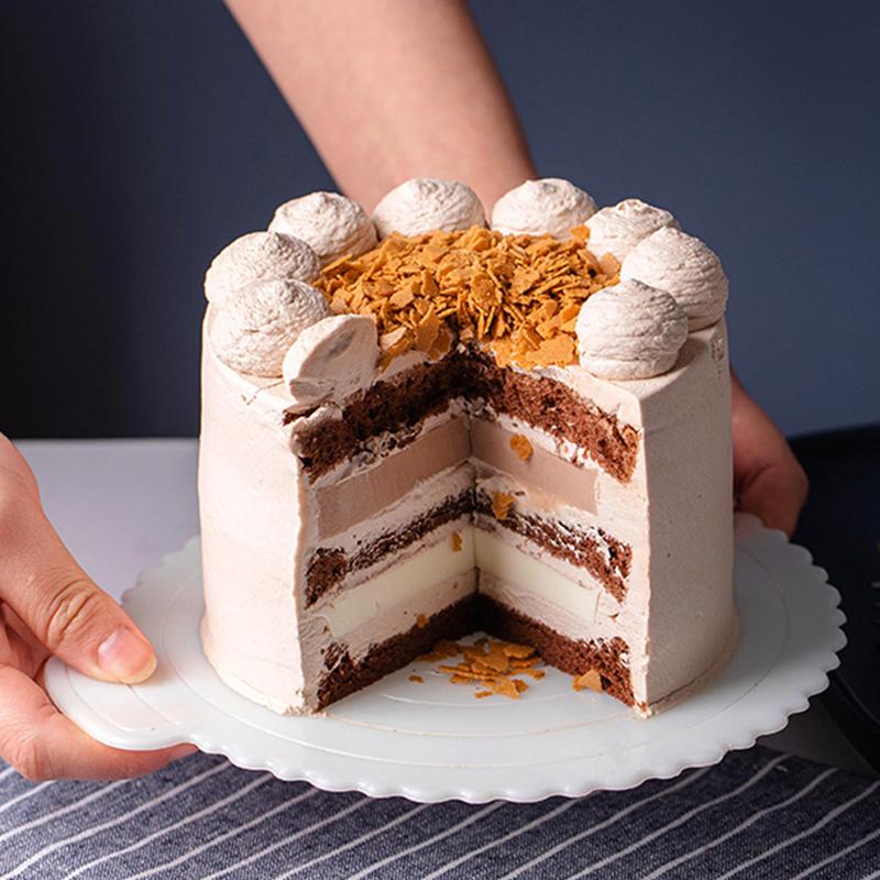 Reusable Cake Base Holder Round Cake Board BPA Free Plastic 8 10 12 Inch Cakes Accessories Cardboard Base Stand for Decor