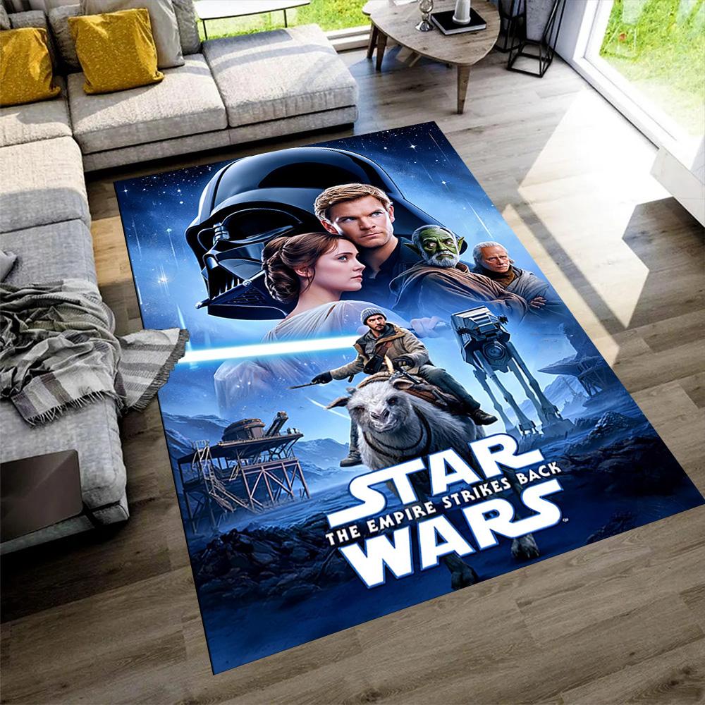 Star Wars Carpet Design for Playrooms Game Room Balcony Study Room Anti-slip Rug Office Home Decor Birthday Christmas Gift