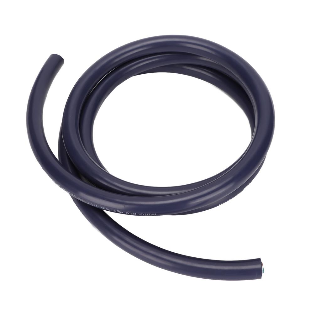 Preffair D503 OFC Copper Power Cable HiFi Sound 12 AWG OFC Copper Power Wire for Home Theater CD