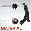 Front Lower Control Arm w/ Ball Joint Driver Side for 2016- Kia Sorento
