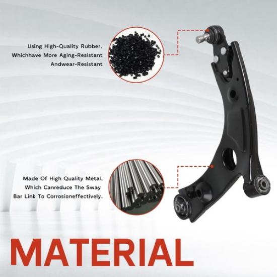 Front Lower Control Arm w/ Ball Joint Driver Side for 2016- Kia Sorento