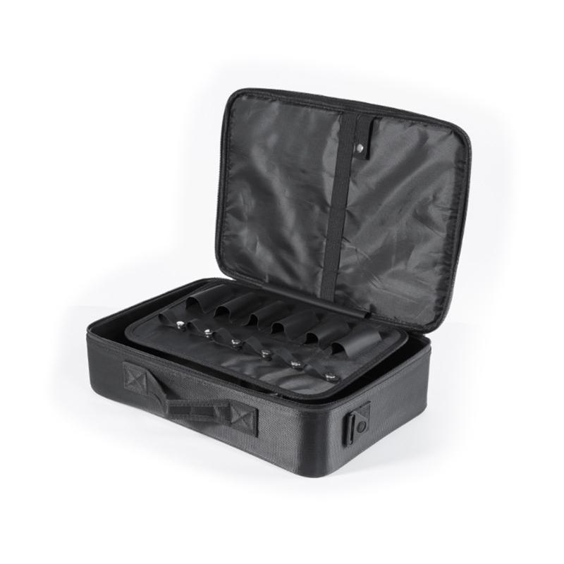 Hairdressing Bag Hairstylist Travel Bag Cosmetics Beauty Hairdresser Bag with Shoulder Strap Barber Tool Storage Bag