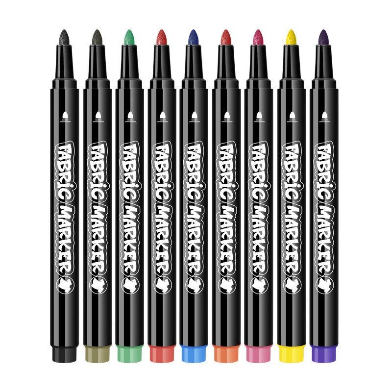 Xiaomi 12-36 Colors Fabric Markers Pens Set - Indelible and Permanent Fabric Paint Fine Point Textile Marker Pen Art Painting Supplies