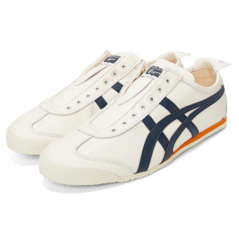 ONITSUKA TIGER Mexico 66 Slip On 'White Navy Yellow' Sneakers 1183B815-103