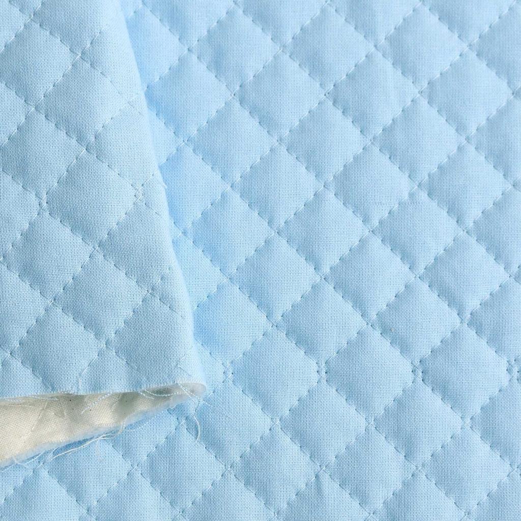 Cosmo Textile Quilting Solid 85cm Wide x 1m Light Suitable for Kindergarten and School Entrance Crafts and Handmade Supplies Fabric, Color, Cut, Blue,