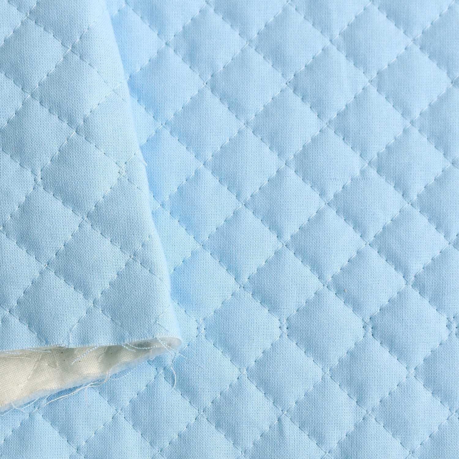 

Cosmo Textile Quilting Solid 85cm Wide x 1m Light Suitable for Kindergarten and School Entrance Crafts and Handmade Supplies Fabric, Color, Cut, Blue, светло-синий