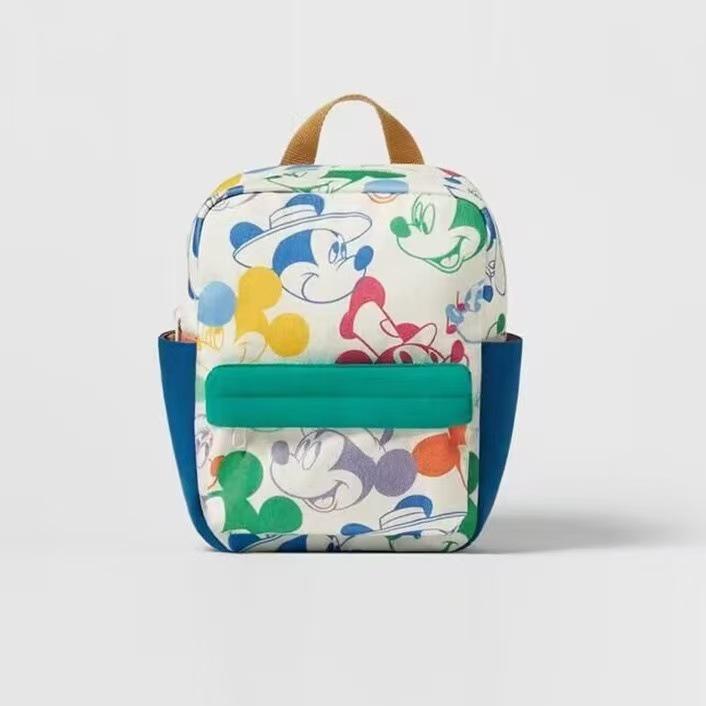 

Mickey Mouse Double Shoulder Backpack for Kids зелёный