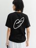 Deonseuteu Unisex Heart D Logo T-Shirt_Udts6B140_Black