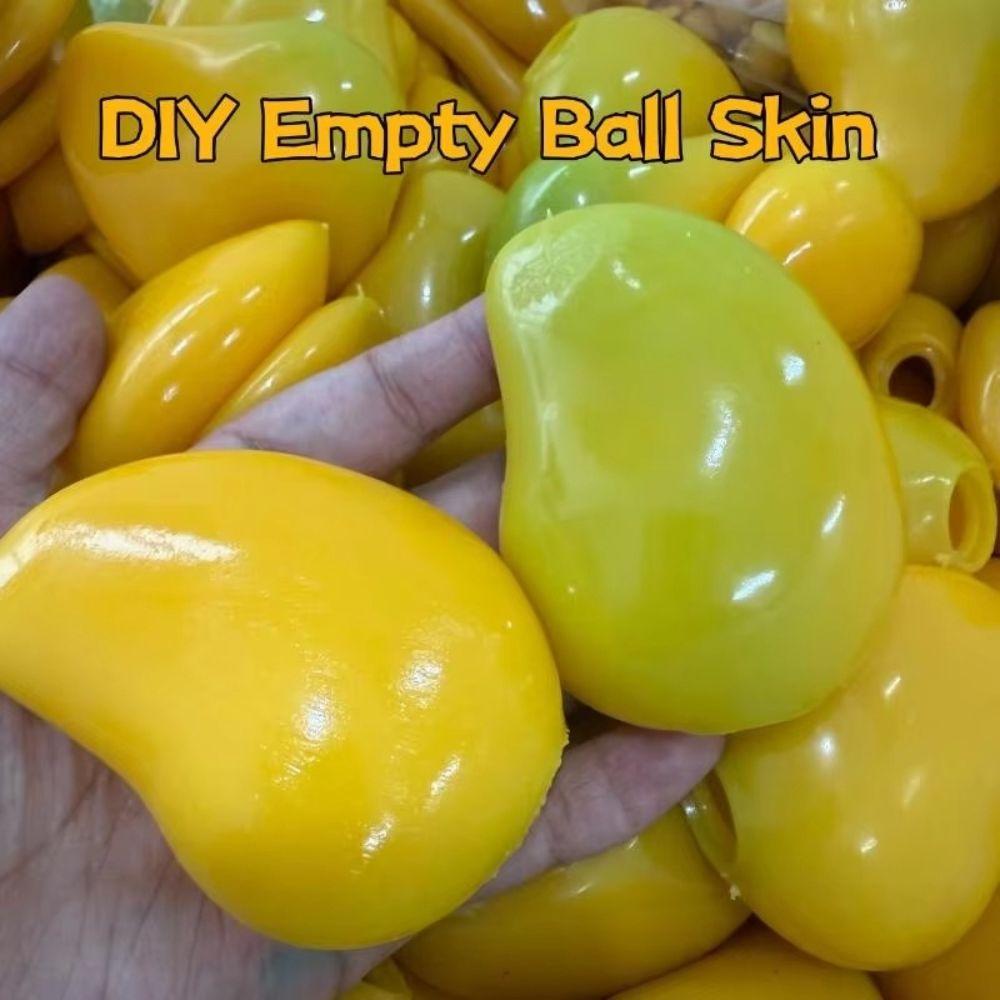 Soft TPR Mango Ball Skin Changing-color DIY Pressure Ball Kit DIY Empty Ball Skin Adults Beginners