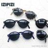 Izipij Folding Boston Model F Sunglasses, (Light Tortoise/Gray)