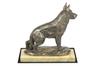 German Shepherd Dog, Alsatian Wolf Dog - Dog Figurine, Dog Silhouette Figurine, Trophy for Art-Dog Dog Show Exhibition