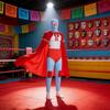 Movie Nacho Libre Costume Cosplay Cloak For Halloween Stage Performances