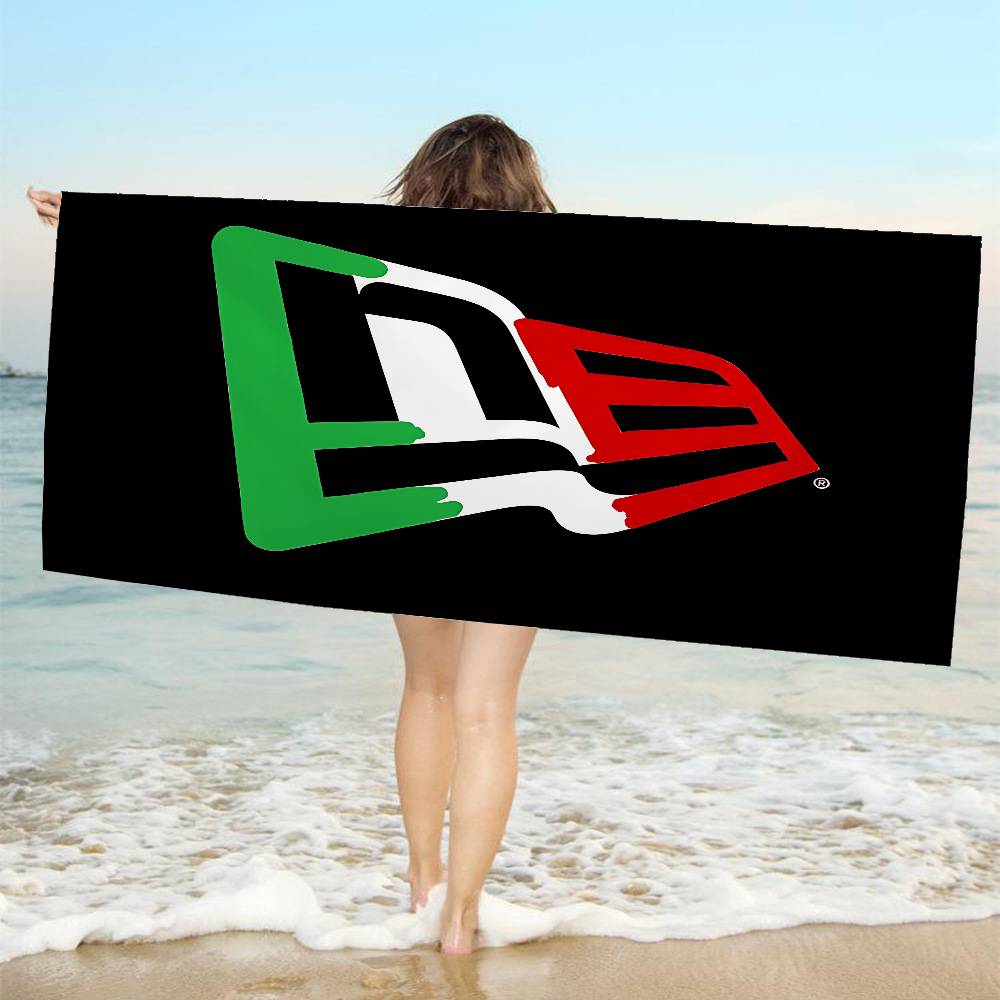 N-NewS E-Era Logo Anime Beach Swimming Towel Soft Absorbent Washcloth Children's Gifts For Kids Travel Camping Gym