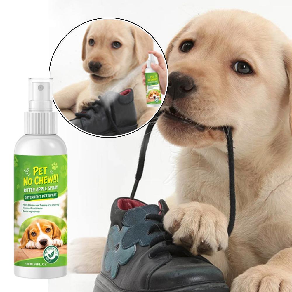 150ML Dog Bitter Spray Anti-Chew Training Aid Bitter Taste Repellent Effective Stop Pets Chewing Biting Pet Training Spray
