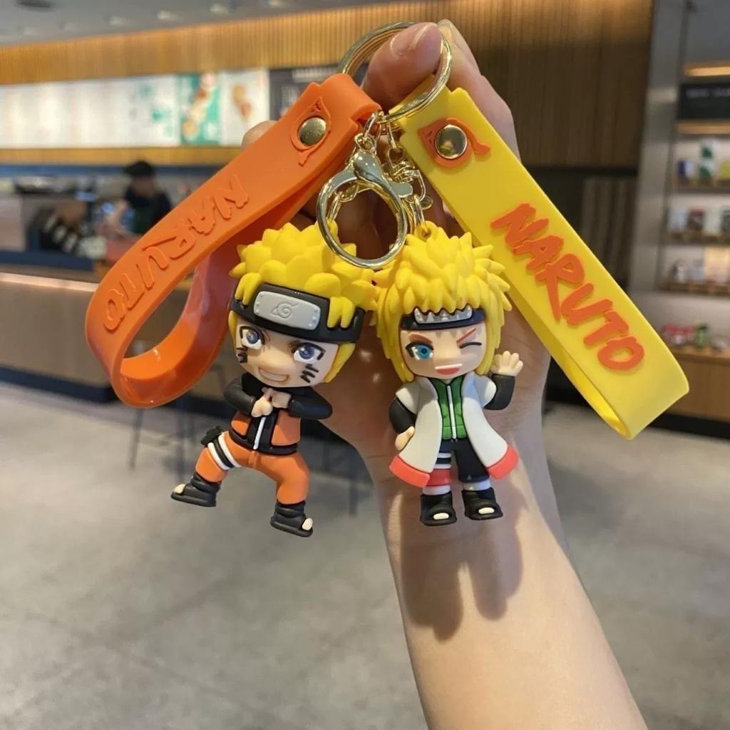 Anime Naruto Acrylic μπρελόκ αξεσουάρ Uzumaki Naruto Cartoon Keyring