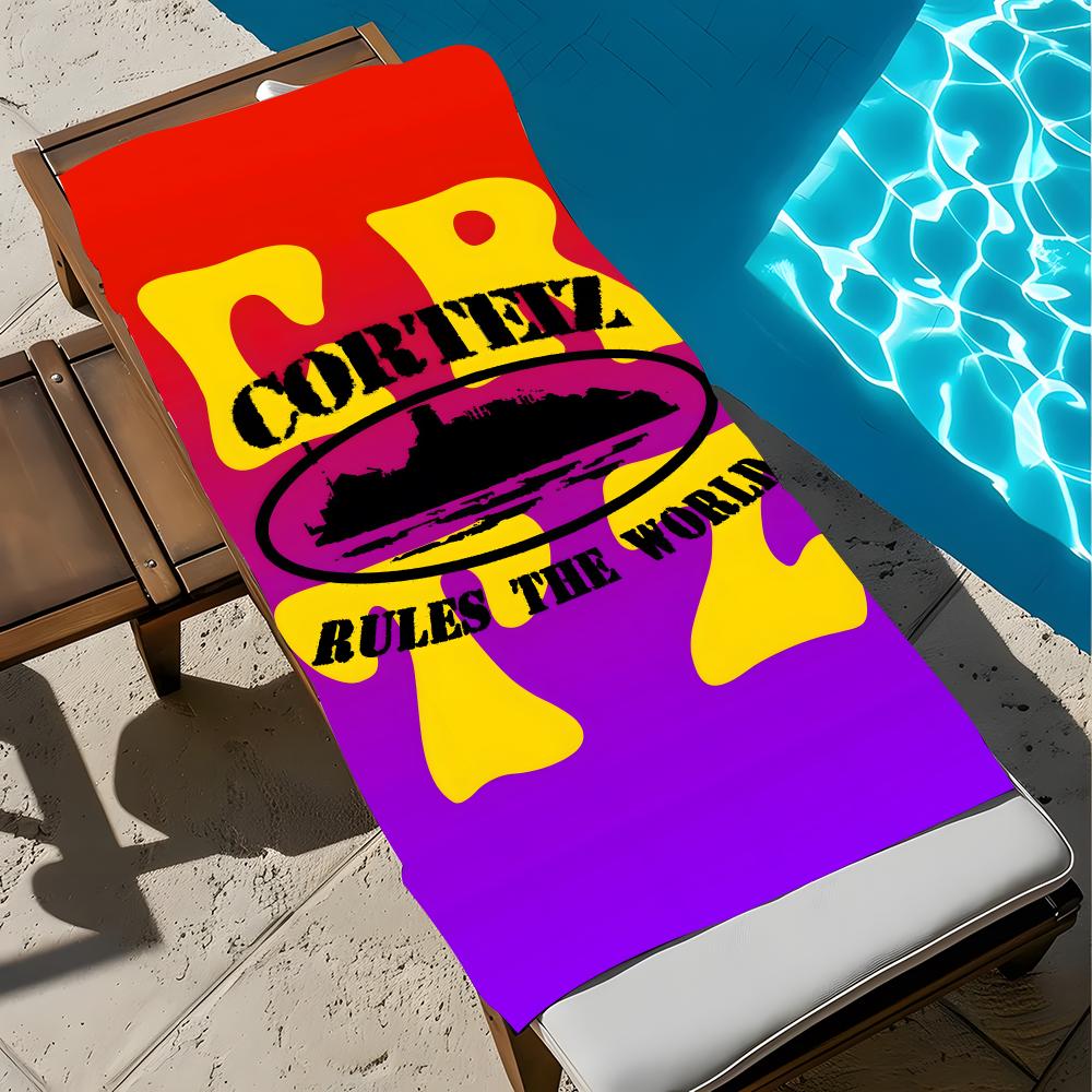 Marke C-Corteizs Handtuch Handtuch Weich Pool Geschenk Für Reise Fitnessstudio Dusche Kühl Camping Schnelltrocknend Sport Großes Strandtuch