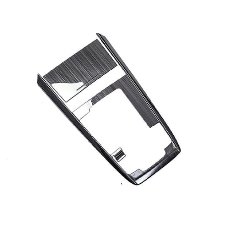 Black Titanium Gear Shift Panel Frame Cover Trim For -2025 Mazda CX-30 CX30