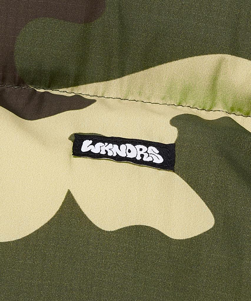 Wkndrs Puzzle Puffer Vest (Camo)